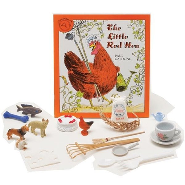 Primary Concepts Primary Concepts PC-1565 The Little Red Hen 3D Storybook PC-1565